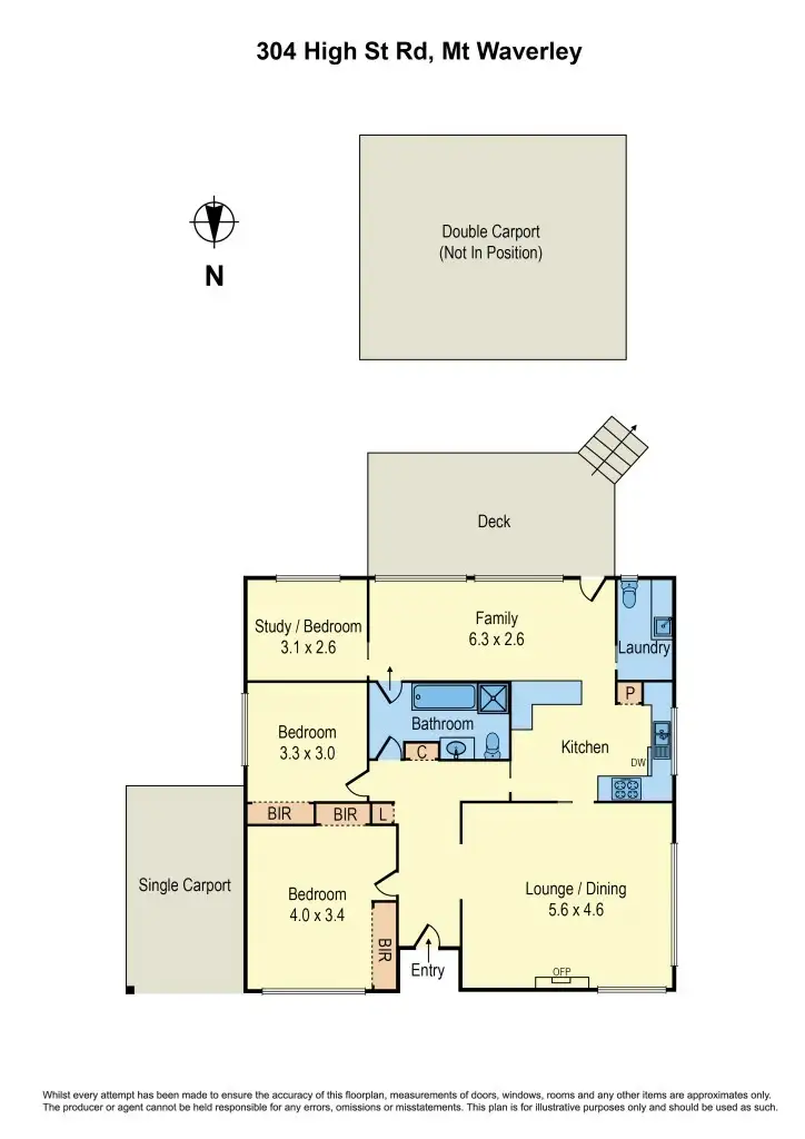 Floorplan of Homely house listing, 304 High Street Road, Mount Waverley VIC 3149