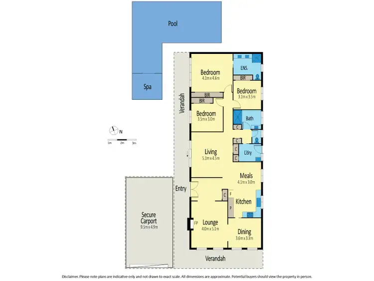 Floorplan of Homely house listing, 10 Eurora Court, Taylors Lakes VIC 3038