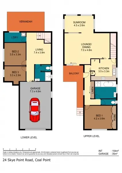 Floorplan of Homely house listing, 24 Skye Point Road, Coal Point NSW 2283
