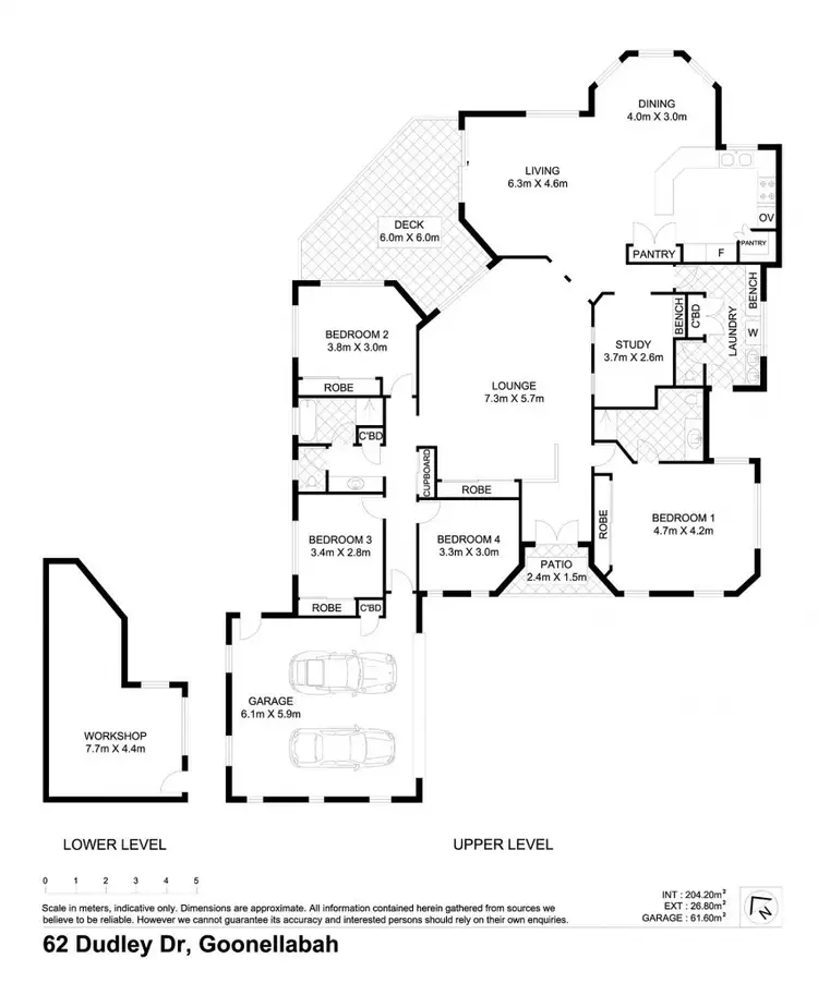 Floorplan of Homely house listing, 62 Dudley Drive, Goonellabah NSW 2480