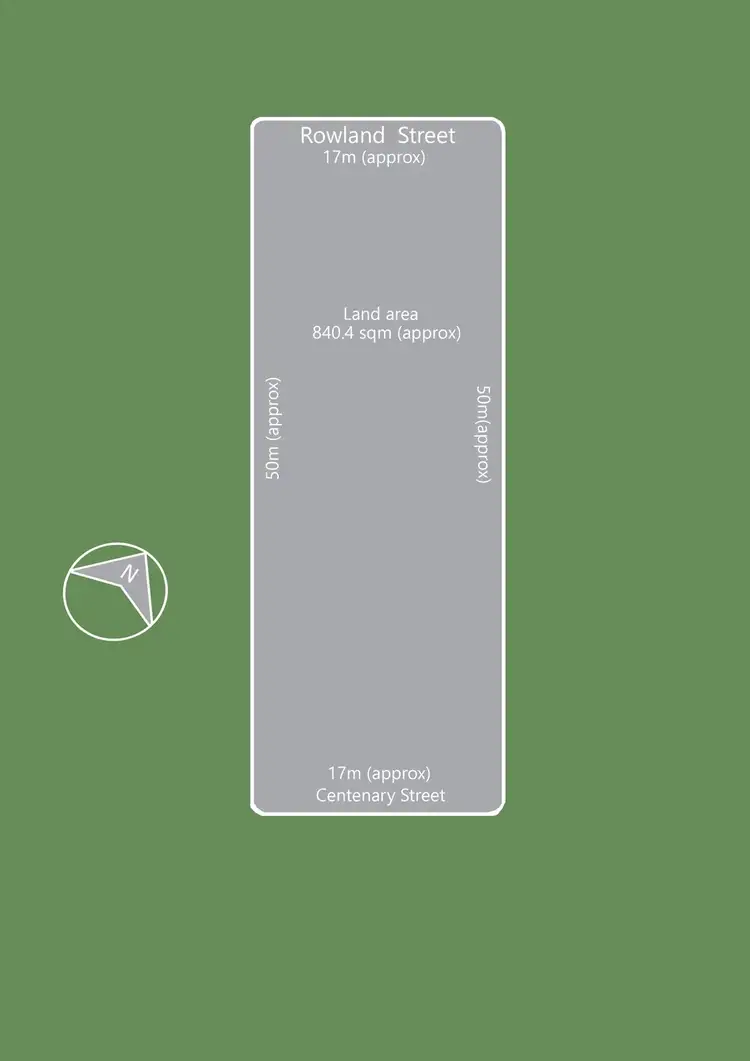 Floorplan of Homely land listing, 18 Centenary Street, Blairgowrie VIC 3942