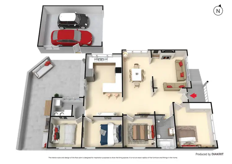 Floorplan of Homely house listing, 659 Pascoe Vale Road, Oak Park VIC 3046