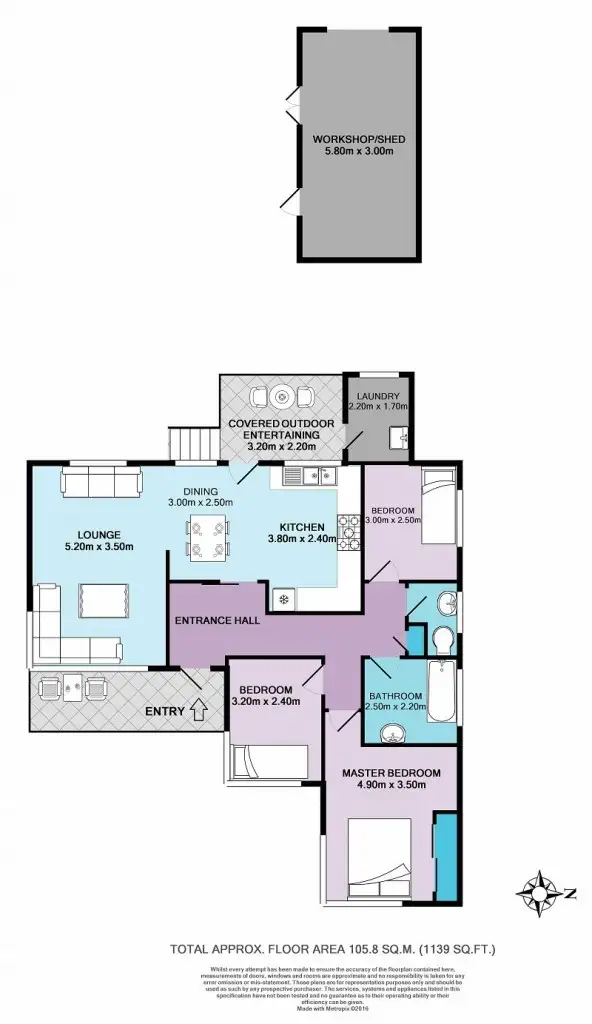 Floorplan of Homely house listing, 70 Shirlow Avenue, Faulconbridge NSW 2776