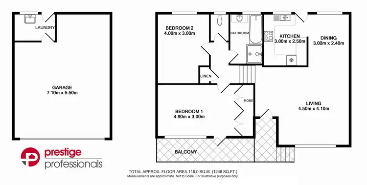 Floorplan of Homely villa listing, 9/34-36 Townsend Street, Condell Park NSW 2200