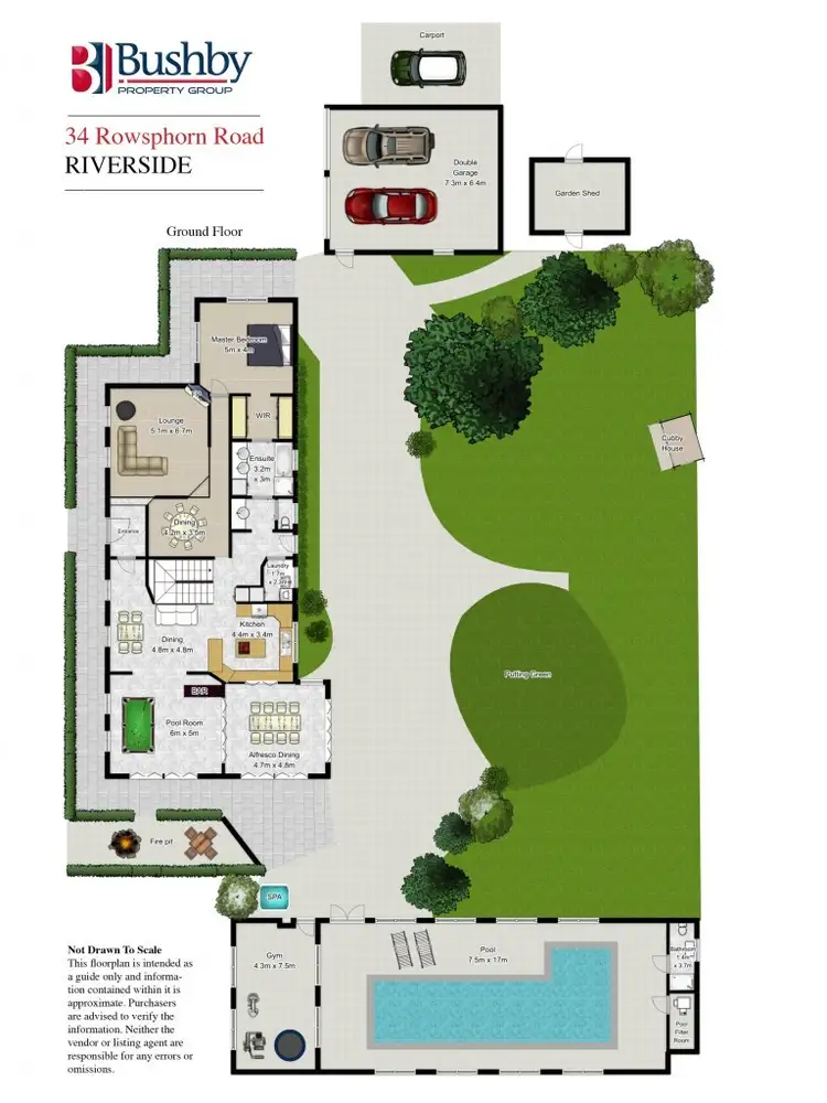 Floorplan of Homely house listing, 34 Rowsphorn Road, Riverside TAS 7250
