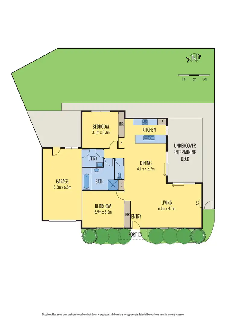 Floorplan of Homely townhouse listing, 2/36 Sanglen Terrace, Belmont VIC 3216