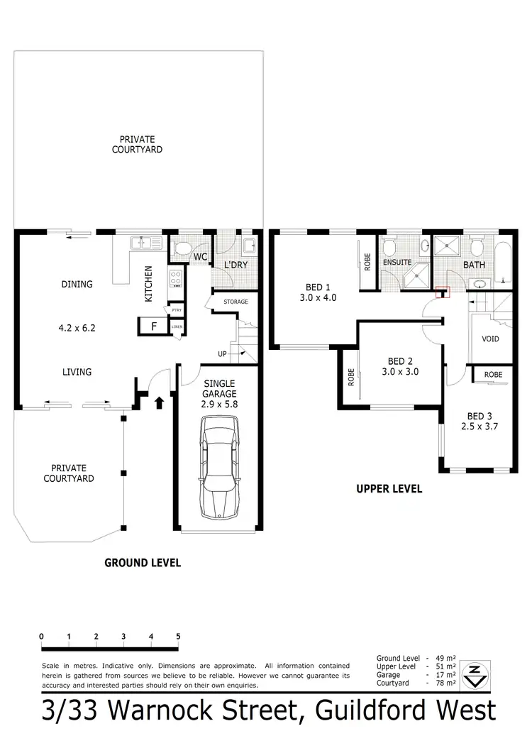Floorplan of Homely house listing, 3/33 Warnock Street, Guildford NSW 2161