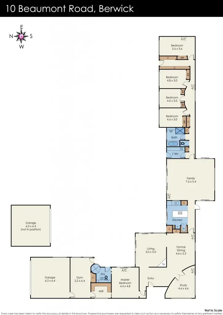 Floorplan of Homely house listing, 10 Beaumont Road, Berwick VIC 3806