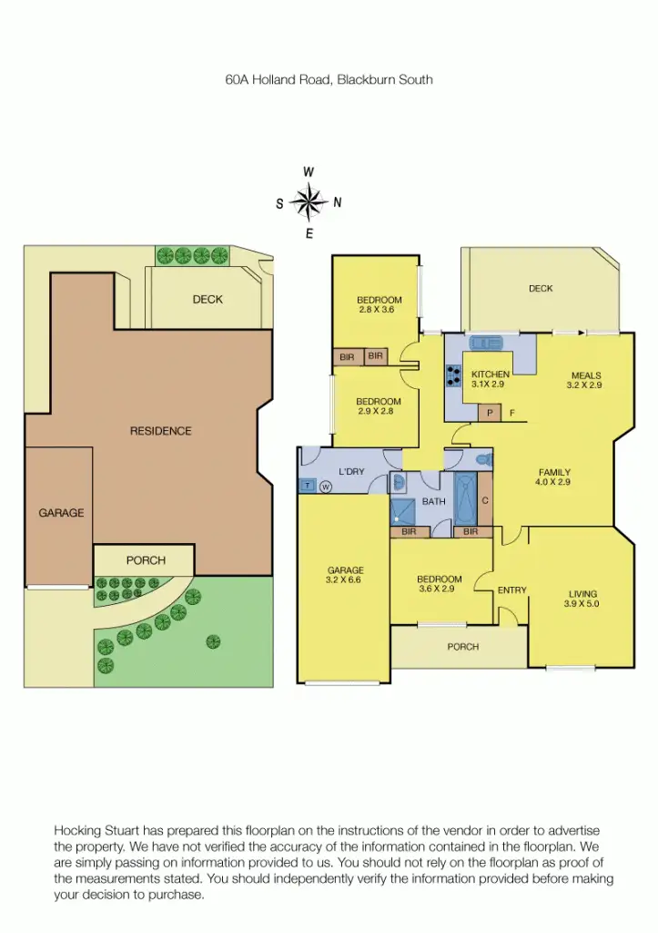 Floorplan of Homely house listing, 60A Holland Road, Blackburn South VIC 3130