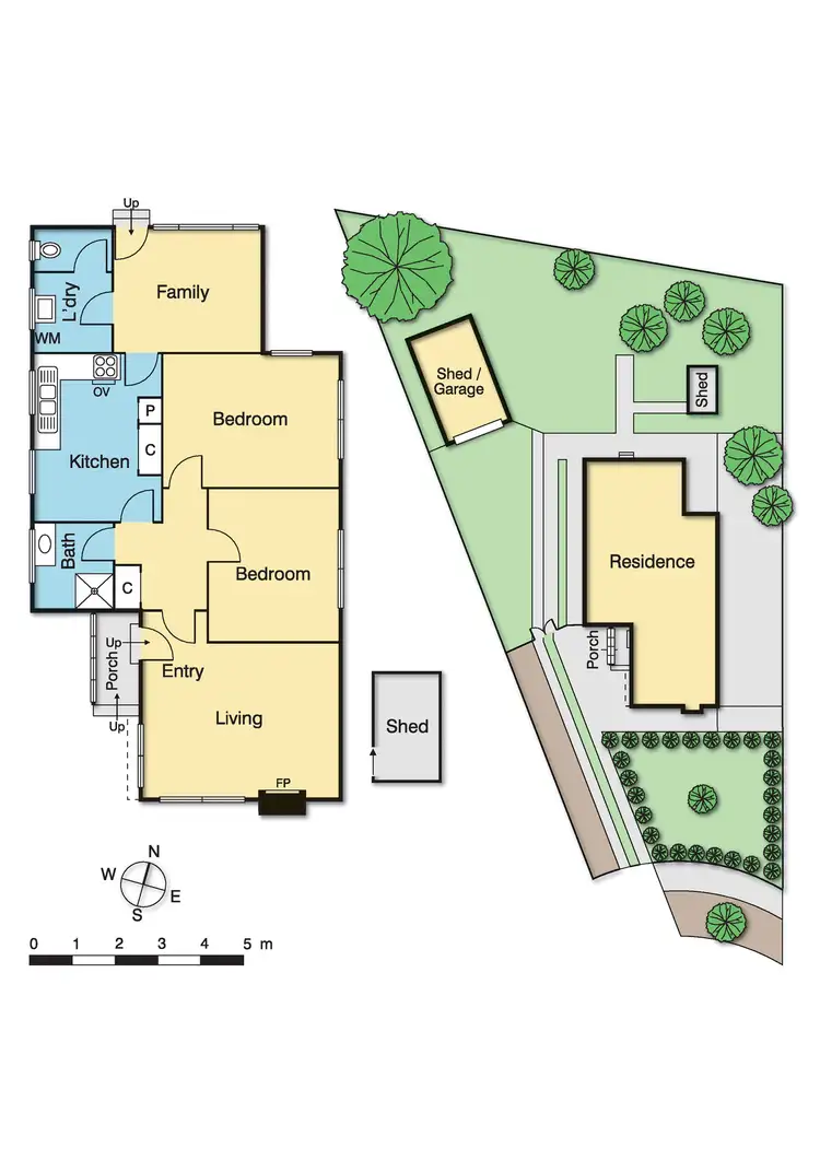 Floorplan of Homely house listing, 6 Pandanus Court, Heidelberg West VIC 3081