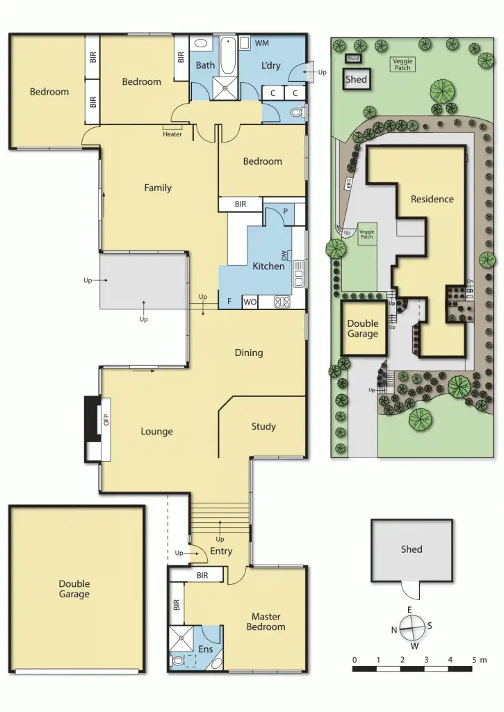 Floorplan of Homely house listing, 6 Gracedale Avenue, Eltham North VIC 3095
