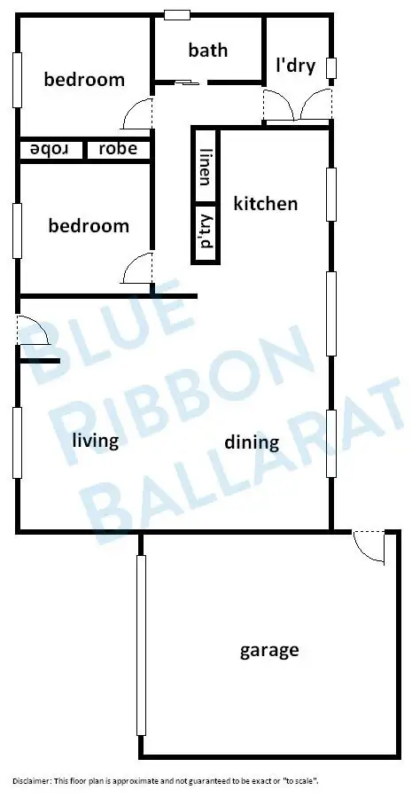 Floorplan of Homely townhouse listing, 3/274a Albert Street, Sebastopol VIC 3356