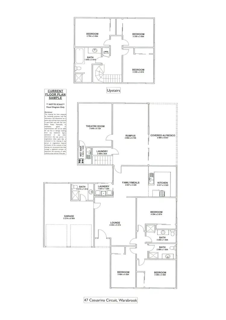 Floorplan of Homely house listing, 47 Casuarina Circuit, Warabrook NSW 2304