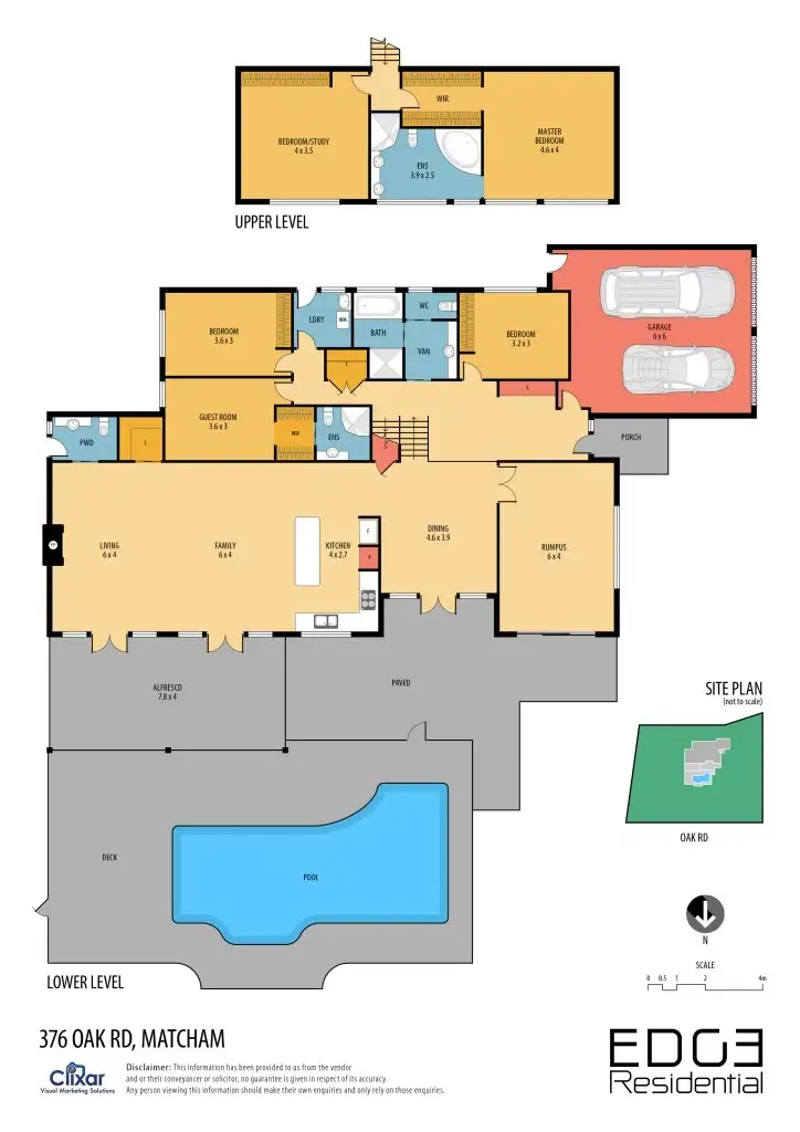 Floorplan of Homely house listing, 376 Oak Rd, Matcham NSW 2250