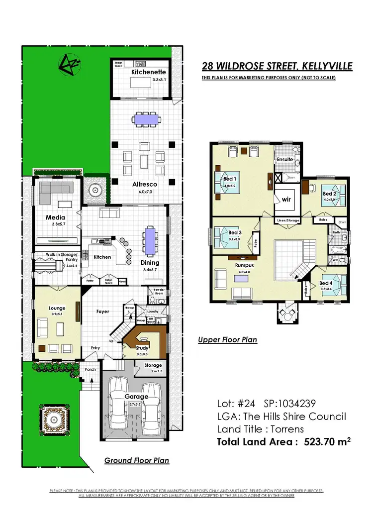 Floorplan of Homely house listing, 28 Wildrose Street, Kellyville NSW 2155
