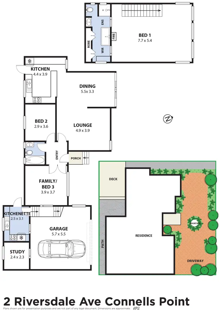 Floorplan of Homely house listing, 2 Riversdale Avenue, Connells Point NSW 2221