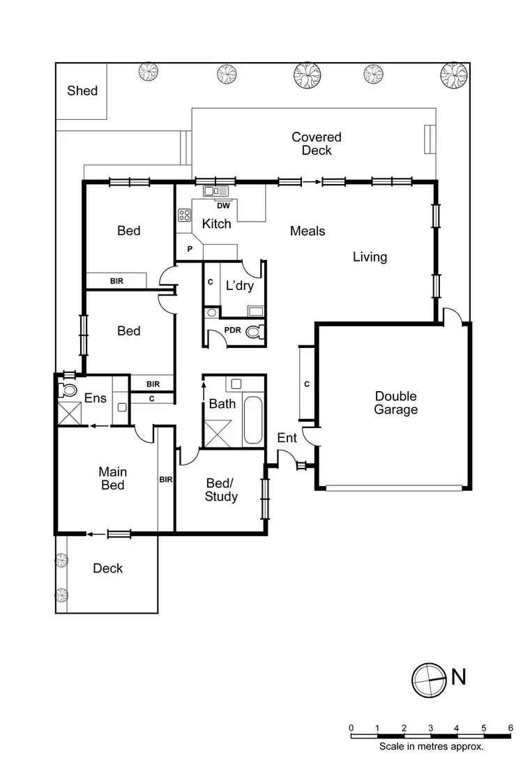 Floorplan of Homely townhouse listing, 29a Dromana Avenue, Bentleigh East VIC 3165