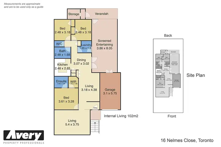 Floorplan of Homely house listing, 16 Nelmes Close, Toronto NSW 2283