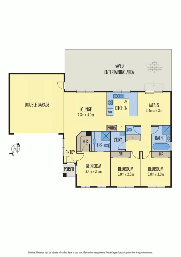 Floorplan of Homely unit listing, 3/11 Eel Race Road, Carrum VIC 3197