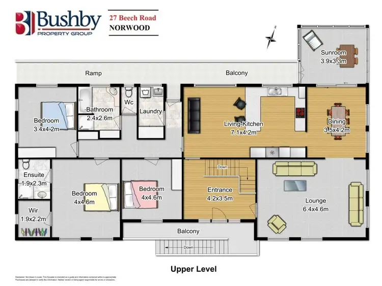 Floorplan of Homely house listing, 27 Beech Road, Norwood TAS 7250
