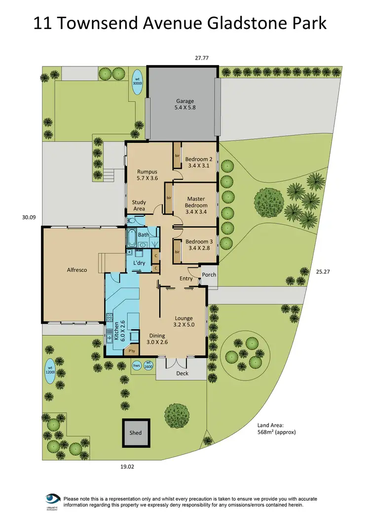 Floorplan of Homely house listing, 11 Townsend Avenue, Gladstone Park VIC 3043