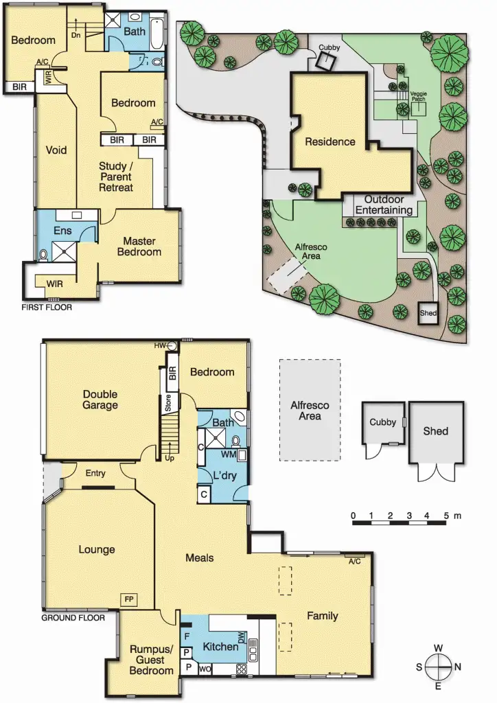 Floorplan of Homely house listing, 11 Kirwin Avenue, Eltham VIC 3095