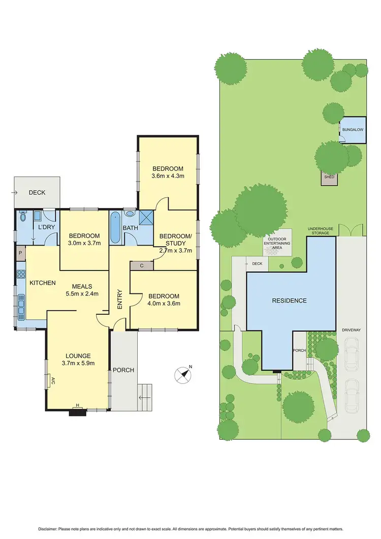 Floorplan of Homely house listing, 61 Quarry Road, Mitcham VIC 3132