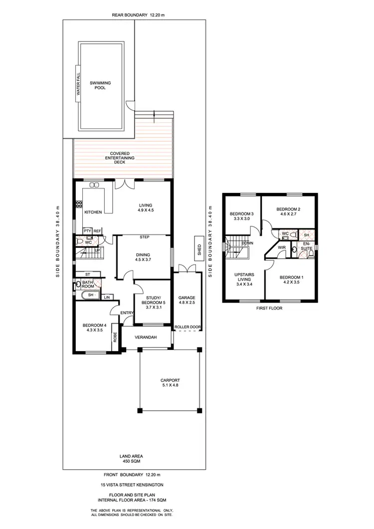 Floorplan of Homely house listing, 15 Vista Street, Kensington WA 6151
