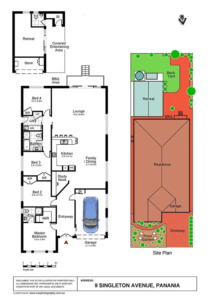 Floorplan of Homely house listing, 9 Singleton Avenue, East Hills NSW 2213