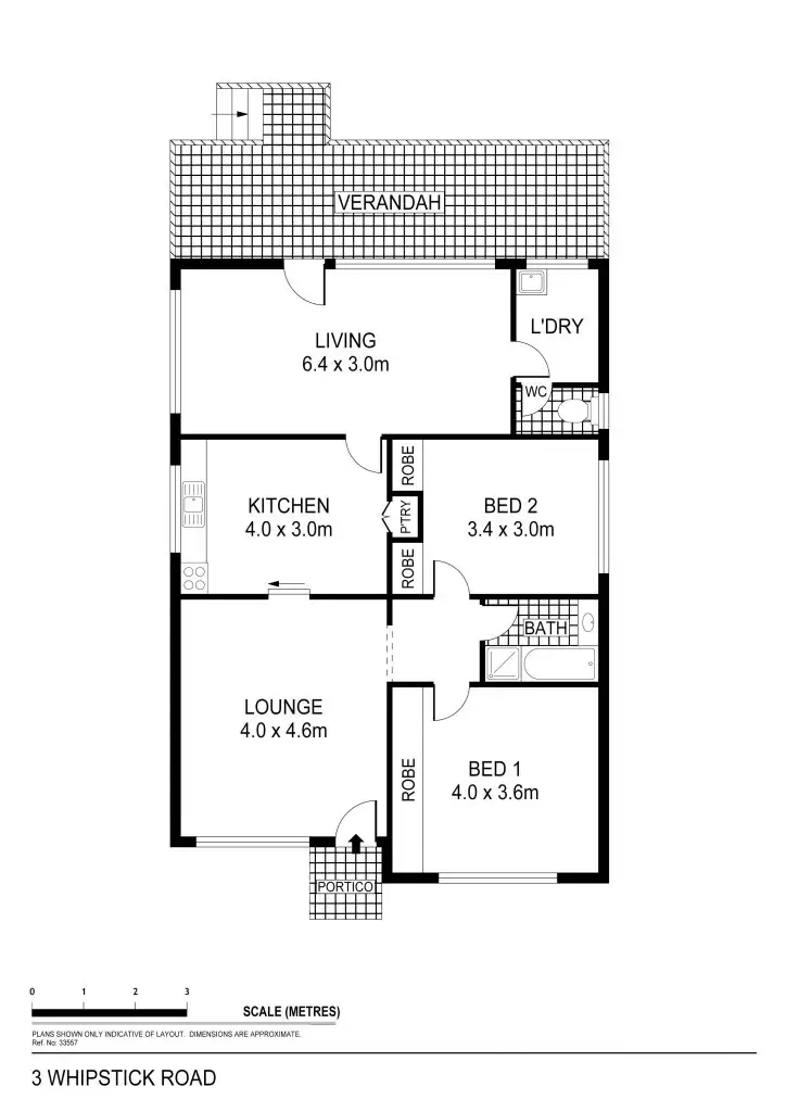 Floorplan of Homely house listing, 3 Whipstick Road, Sailors Gully VIC 3556
