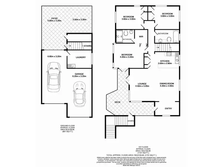 Floorplan of Homely house listing, 250 Oxford Street, Balmoral QLD 4171