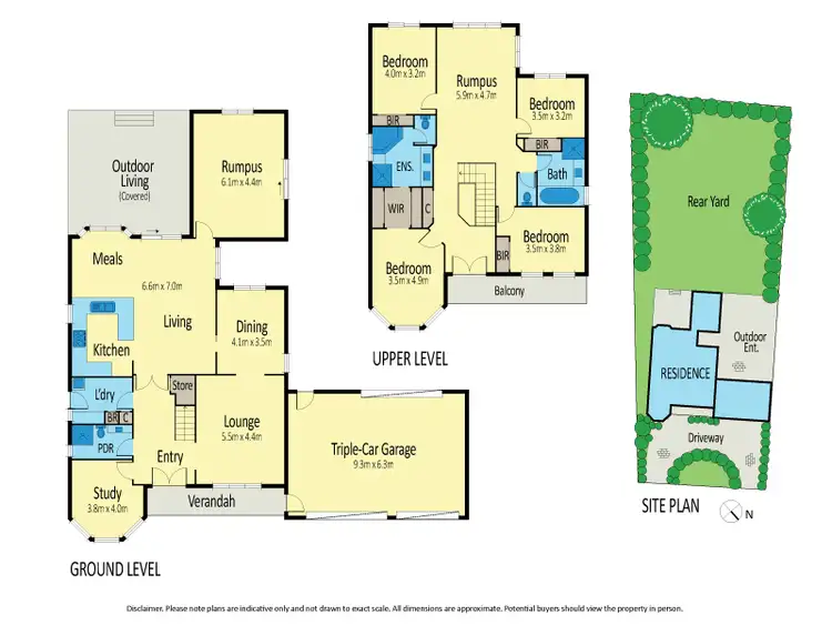 Floorplan of Homely house listing, 21 Drysdale Avenue, Taylors Lakes VIC 3038