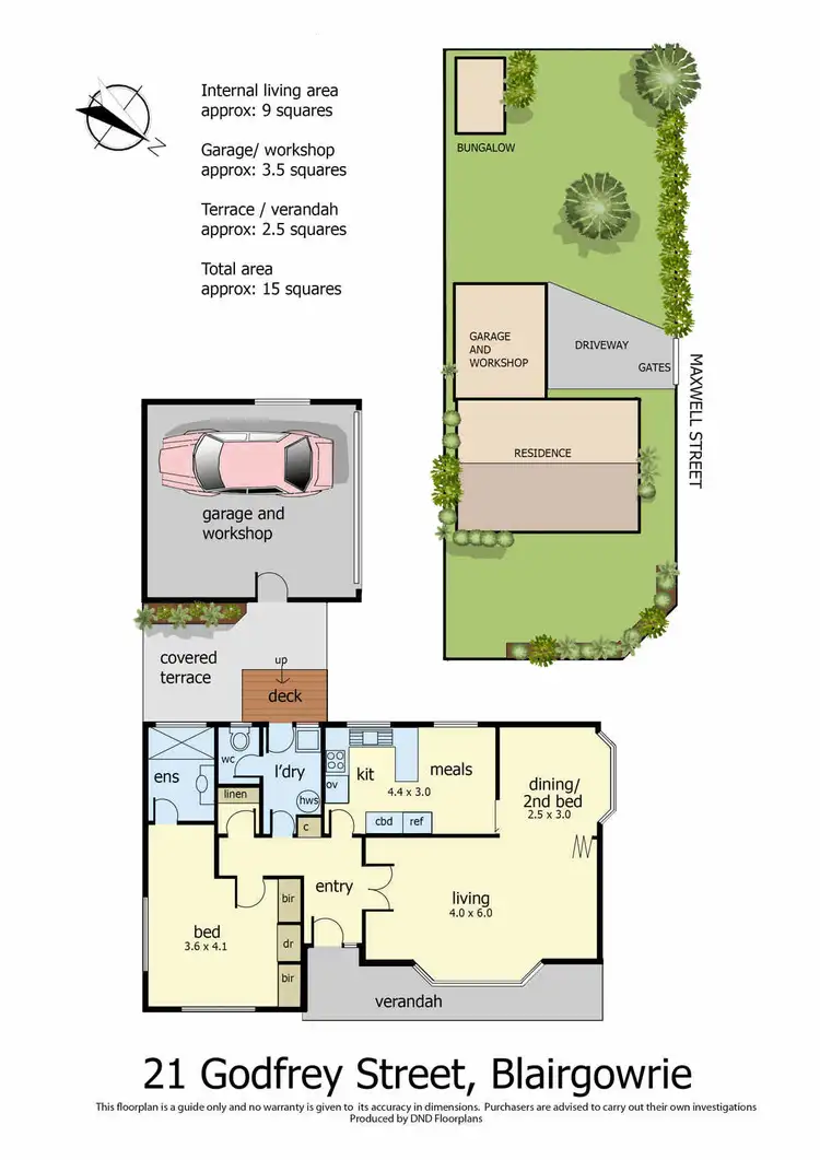 Floorplan of Homely house listing, 21 Godfrey Street, Blairgowrie VIC 3942