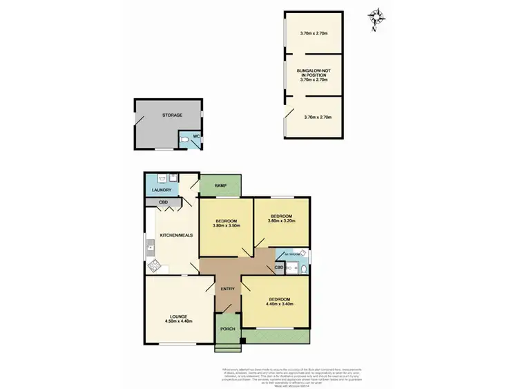 Floorplan of Homely house listing, 29 Kirkham Road, Dandenong VIC 3175
