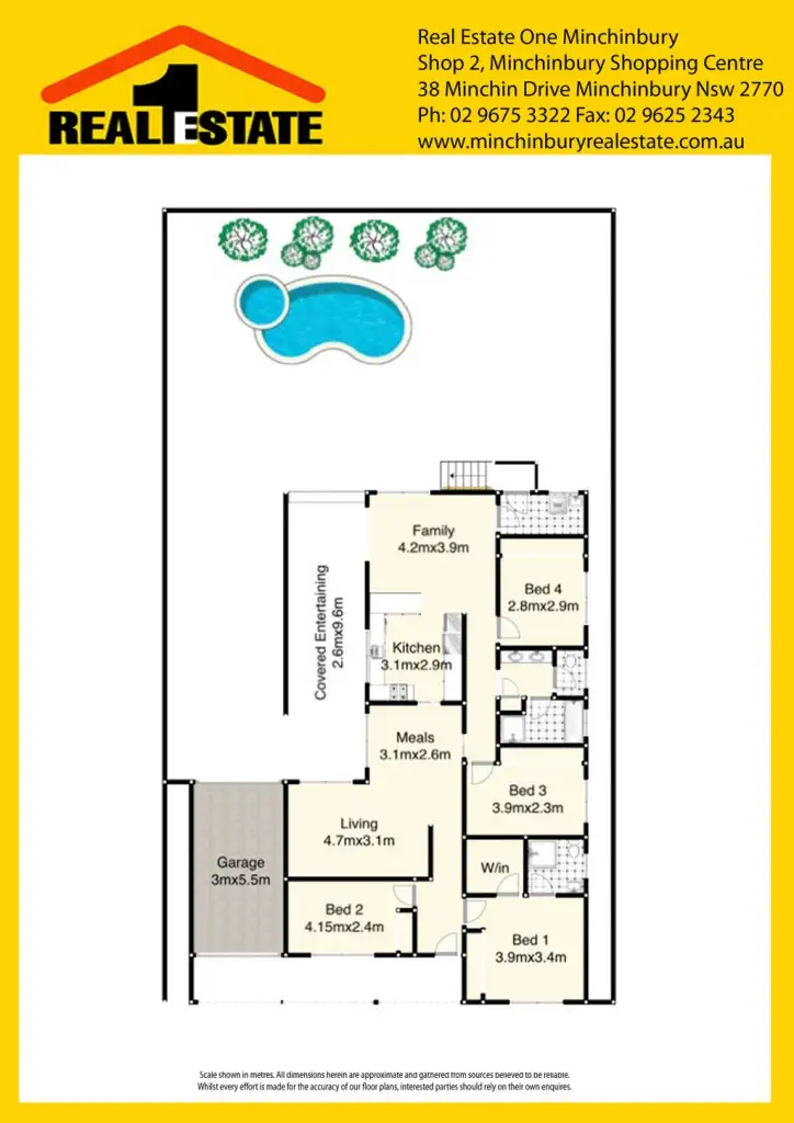 Floorplan of Homely house listing, 81 Buring Crescent, Minchinbury NSW 2770