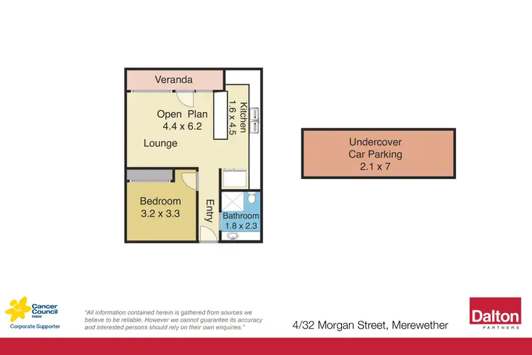 Floorplan of Homely unit listing, 4/32 Morgan Street, Merewether NSW 2291