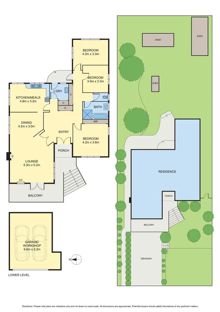 Floorplan of Homely house listing, 13 Graham Street, Surrey Hills VIC 3127