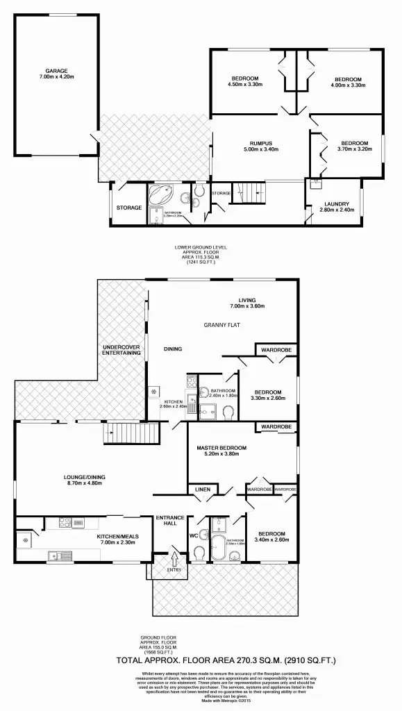 Floorplan of Homely house listing, 45 Cross Street, Warrimoo NSW 2774