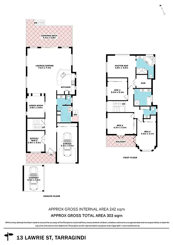 Floorplan of Homely house listing, 13 Lawrie Street, Tarragindi QLD 4121
