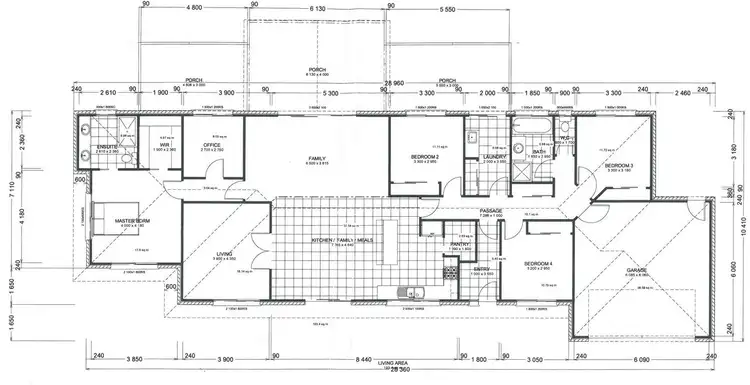 Floorplan of Homely house listing, 74 Taemore Close, Haddon VIC 3351