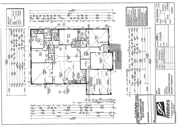 Floorplan of Homely house listing, 2 Lombadina Parade, Secret Harbour WA 6173
