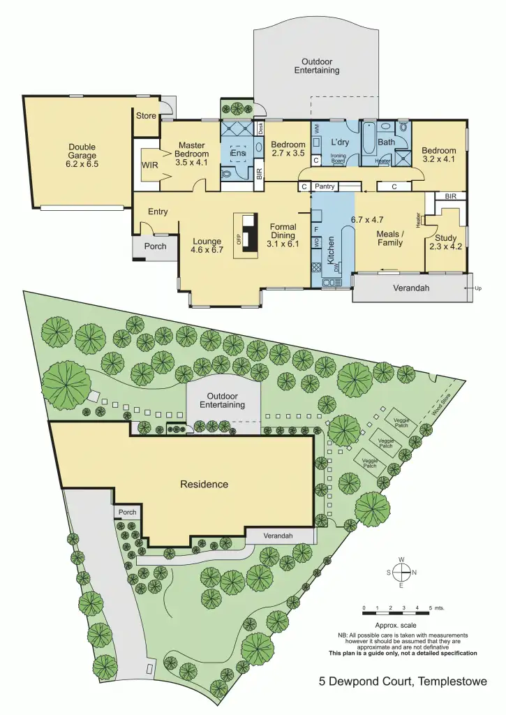 Floorplan of Homely house listing, 5 Dewpond Court, Templestowe VIC 3106