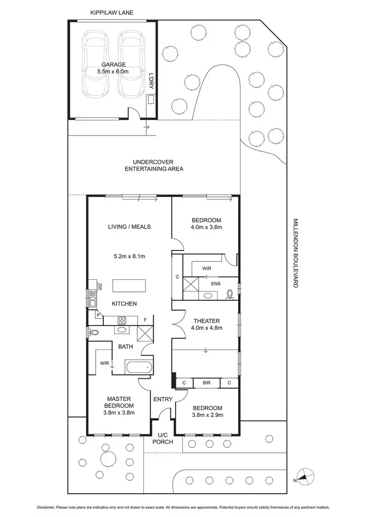Floorplan of Homely house listing, 2 Adavale Amble, Tarneit VIC 3029