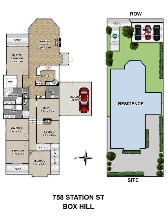 Floorplan of Homely house listing, 758 Station Street, Box Hill VIC 3128