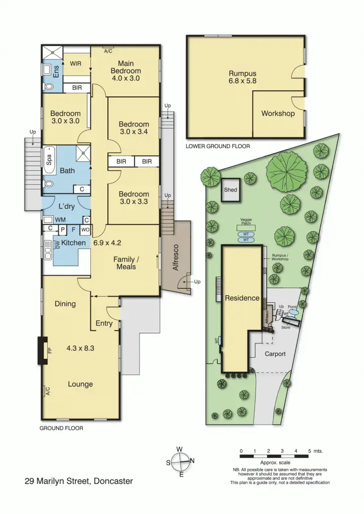 Floorplan of Homely house listing, 29 Marilyn Street, Doncaster VIC 3108