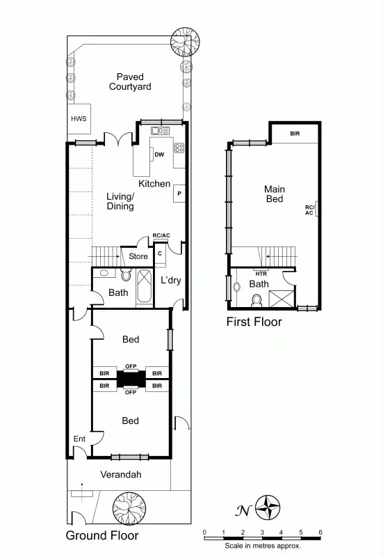 Floorplan of Homely house listing, 84 Hornby Street, Prahran VIC 3181