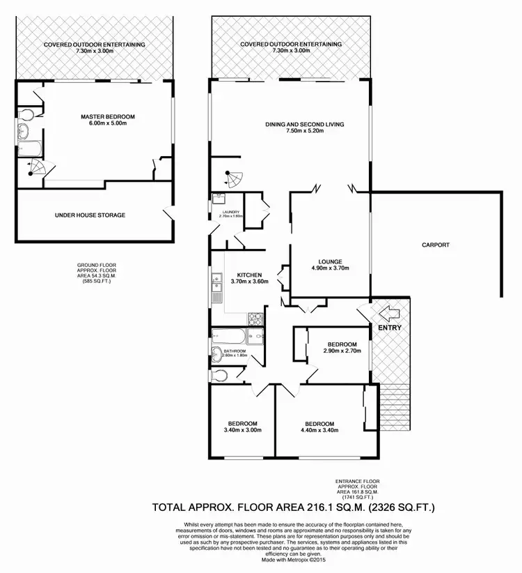 Floorplan of Homely house listing, 56 Meeks Crescent, Faulconbridge NSW 2776