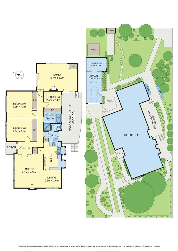 Floorplan of Homely house listing, 23 Blossom Street, Mitcham VIC 3132