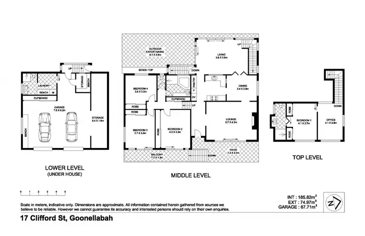 Floorplan of Homely house listing, 17 Clifford Street, Goonellabah NSW 2480