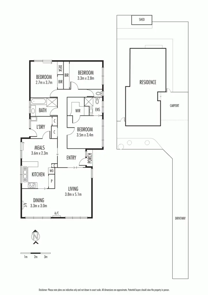 Floorplan of Homely villa listing, 2/35 Snowdon Avenue, Caulfield VIC 3162